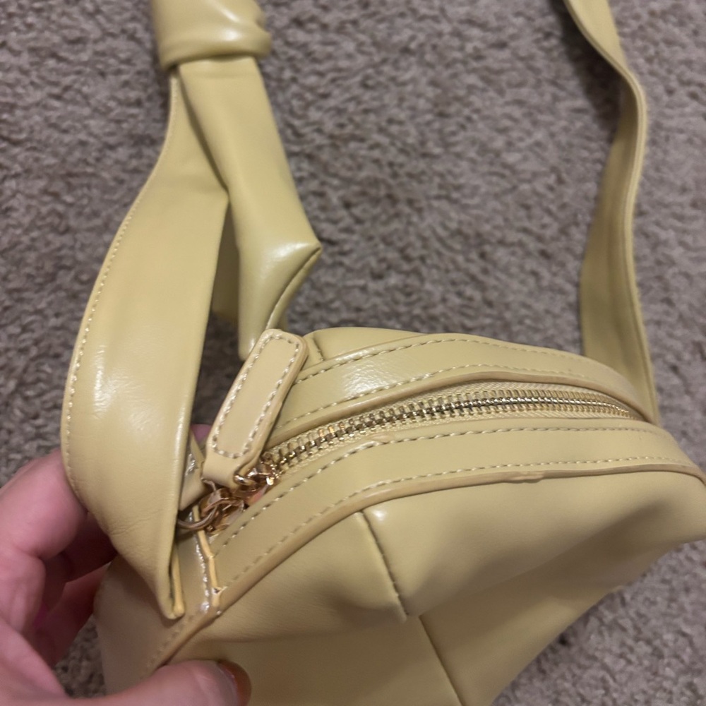 Maeve by Anthropologie Boxy Crossbody Yellow - Picture 3 of 6
